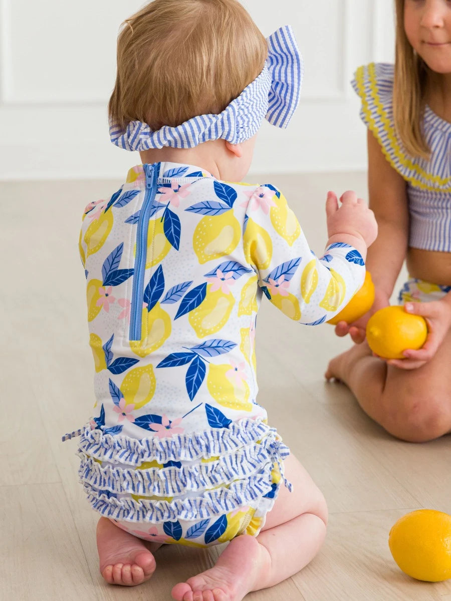 Lemon Capri Rashguard 1Pc