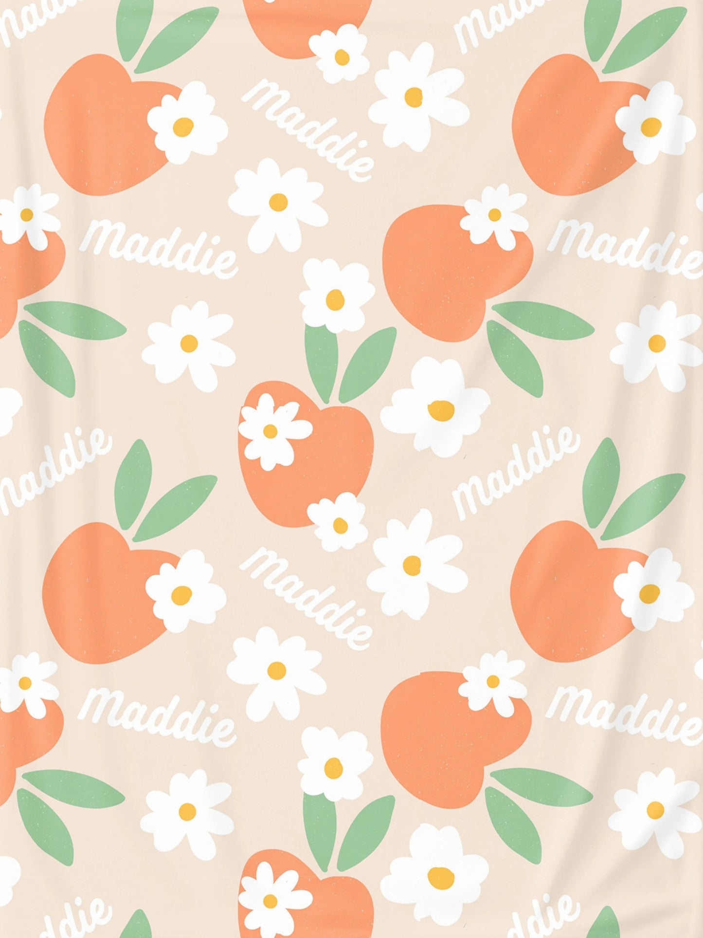 Girls Small Personalized Blankets