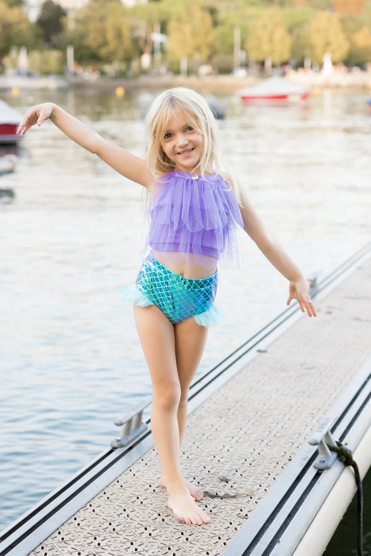 Lilac Mermaid Swimsuit