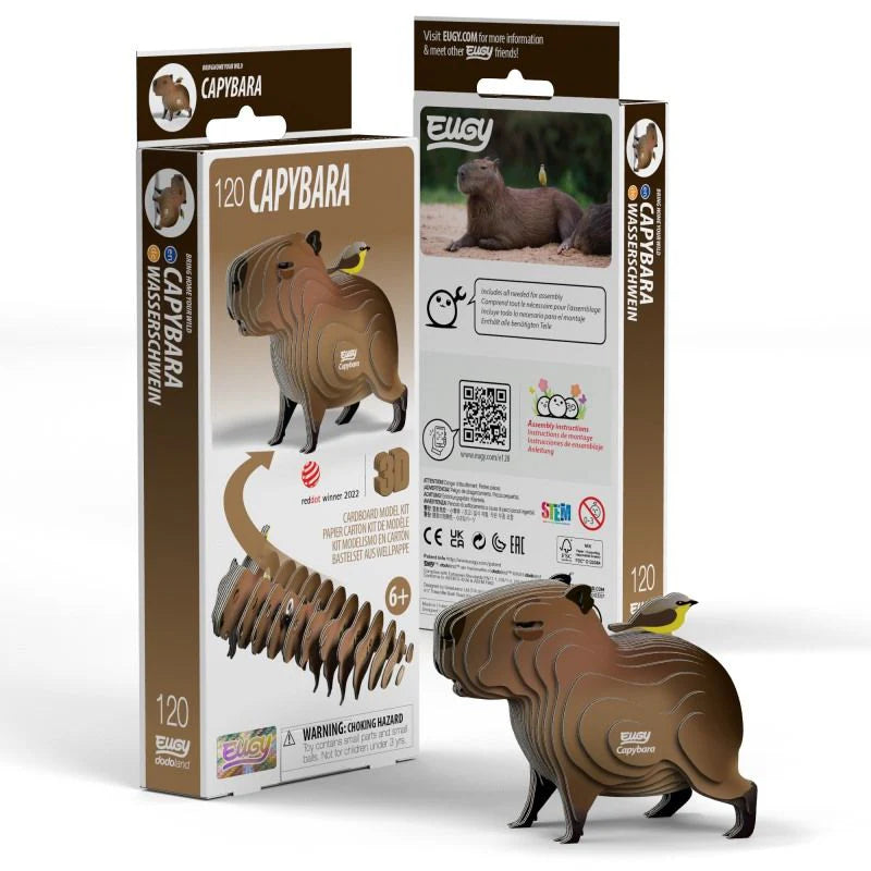 Capybara 3D Puzzle