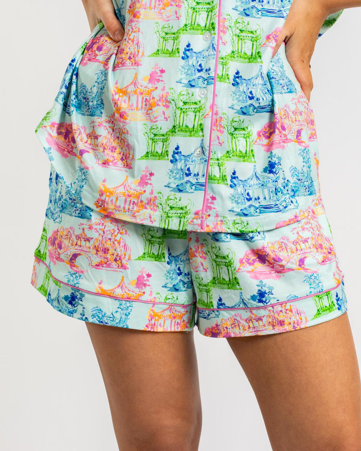 Maya SS Short Sleep Set