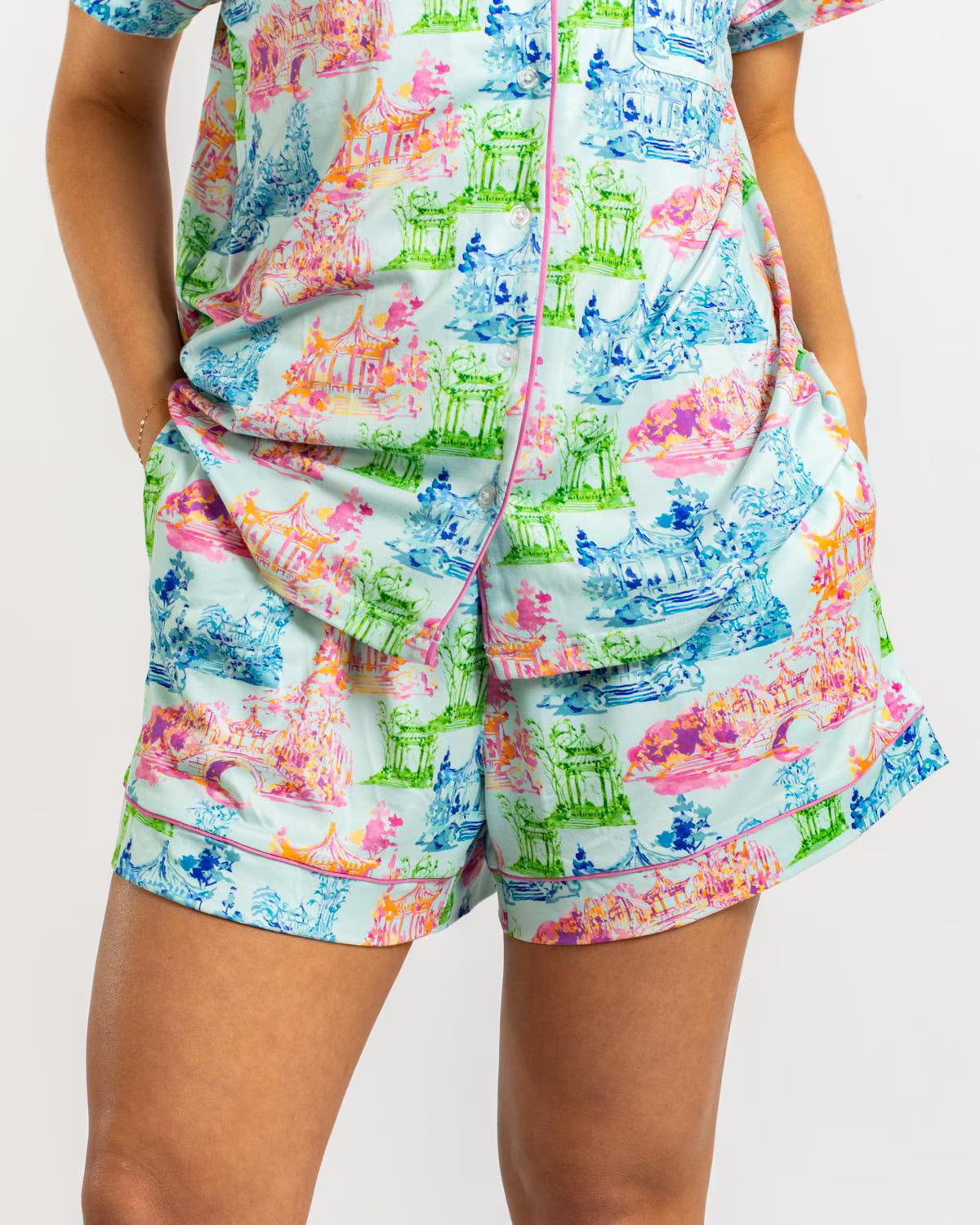 Maya SS Short Sleep Set