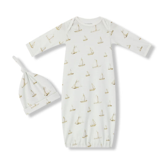 Sailboat Melody Gown & Hat