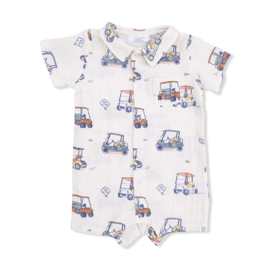 Zooming Golf Carts Polo Shortie