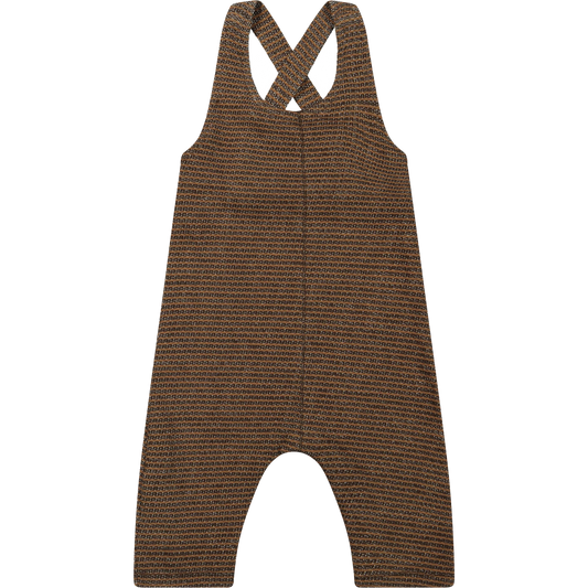 Salopet Brown Stripe Yarn O'All