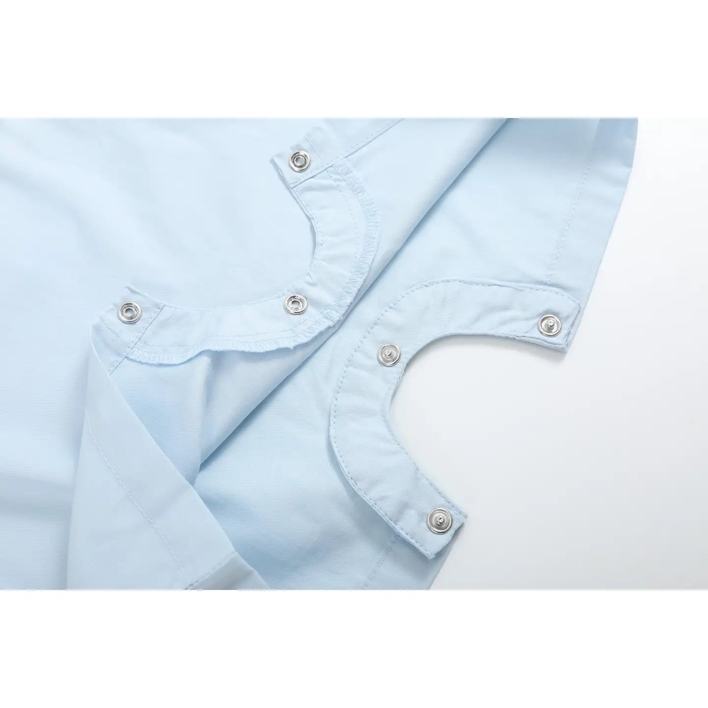 Light Blue USA Flag Smock