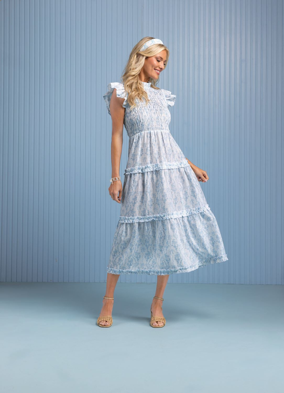 Dorian Bl Midi Dress