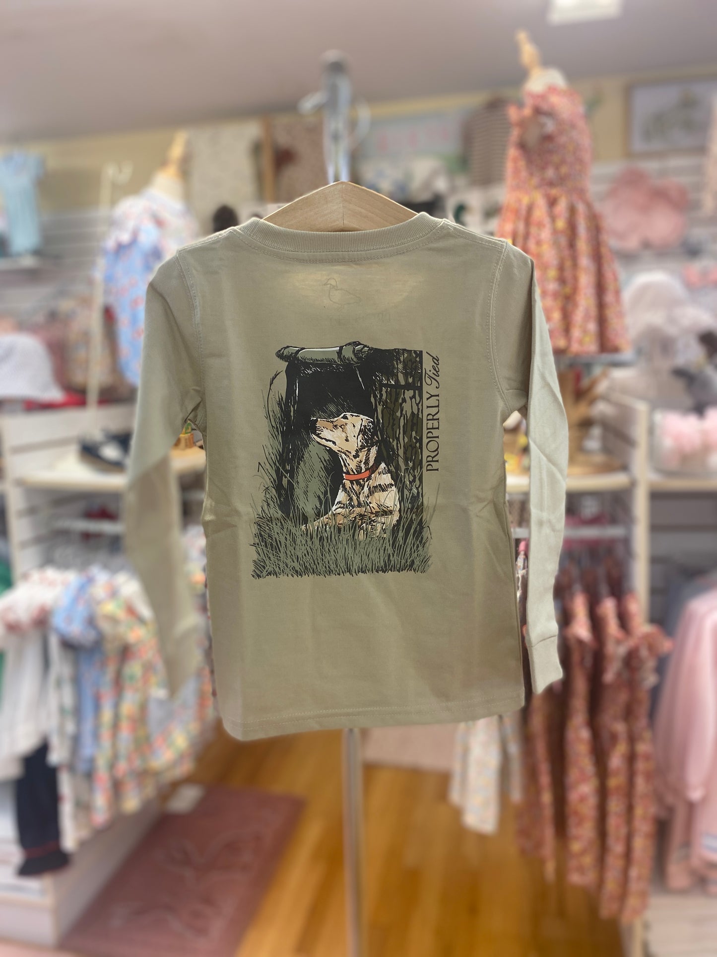 Boys Mossy Oak Lab Linen T-Shirt