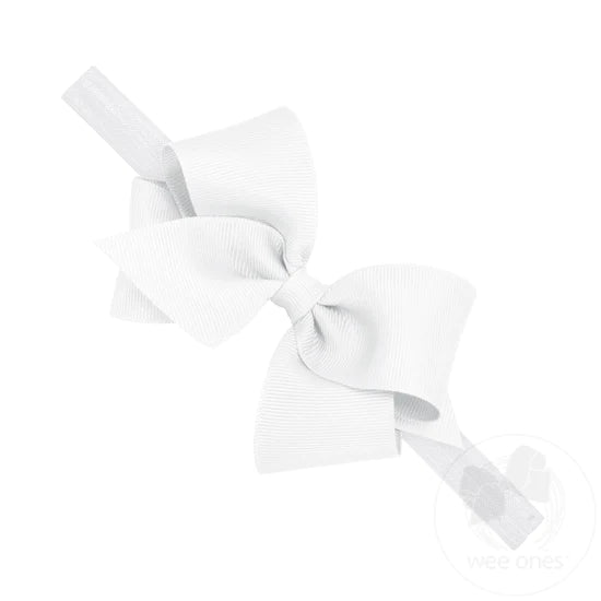 Small GG Bow on Baby Headband