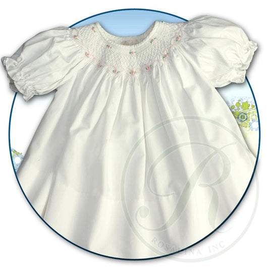 Ivory Roselle Bishop Dress