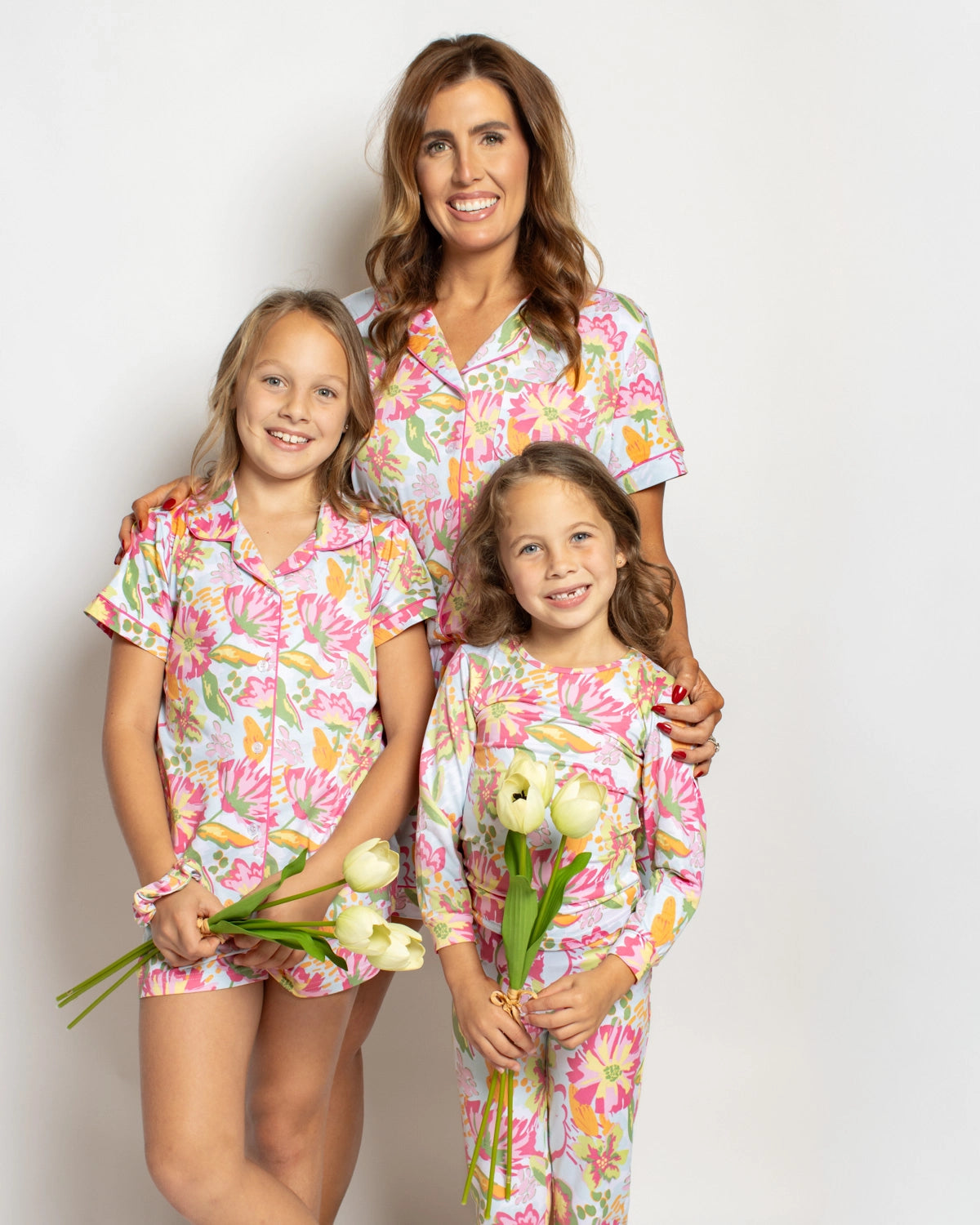 Short Summer Bouquet PJ Set