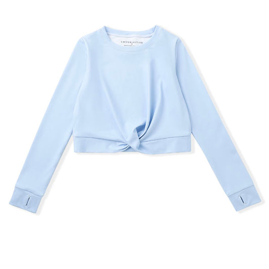 Blue Knot Floral Top