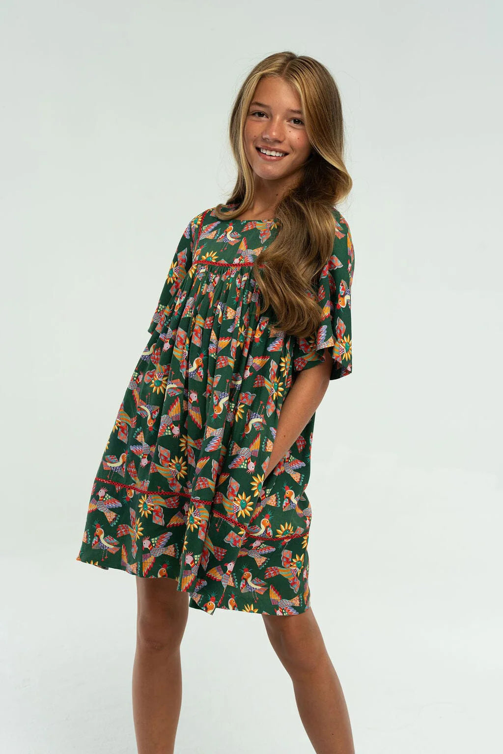 Kelly Green Kaylee Dress