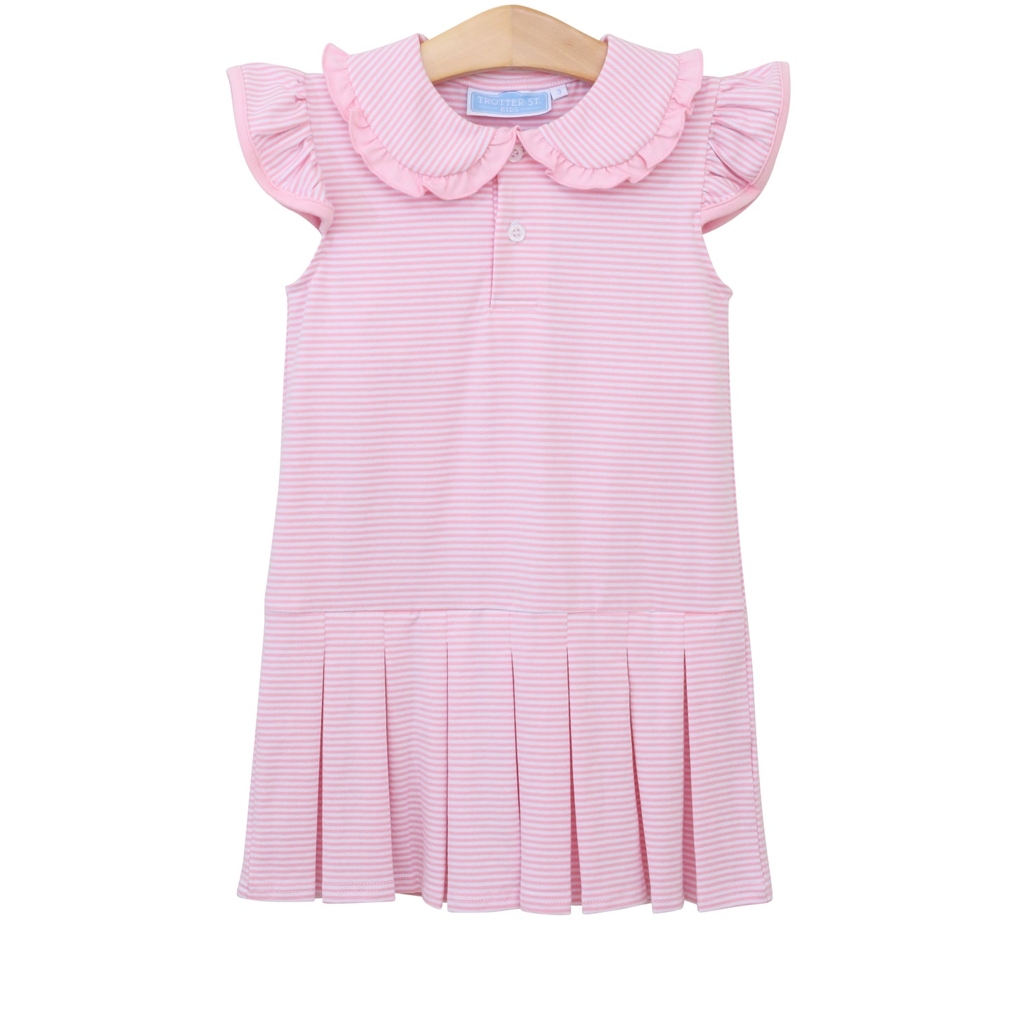Light Pink Stripe Camilla Dress