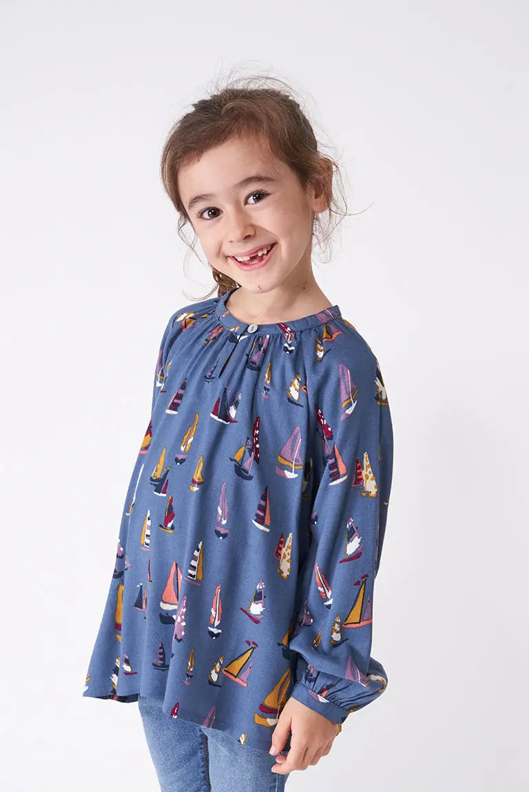 Sailboats Blouse