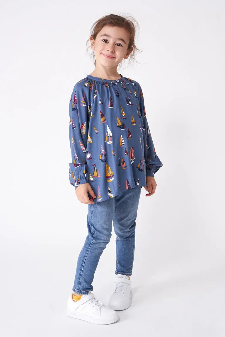 Sailboats Blouse
