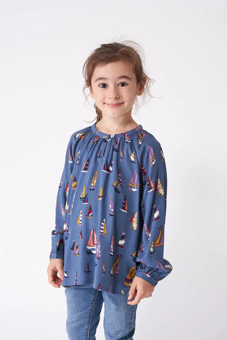 Sailboats Blouse