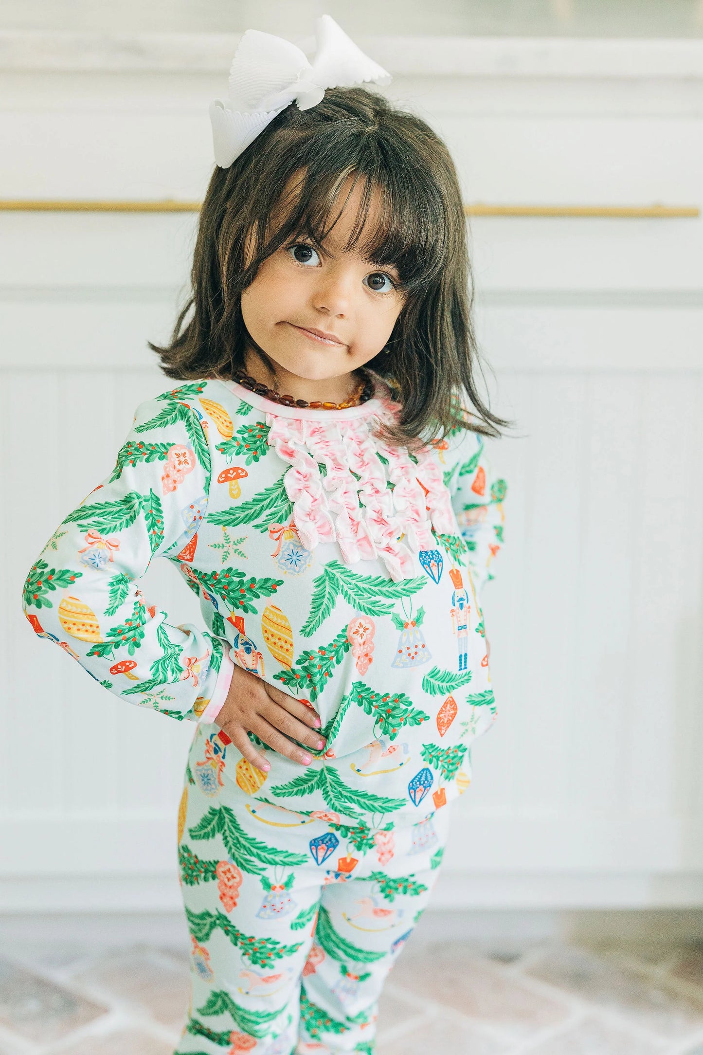 Ruffle Buttflap Nutcracker PJs