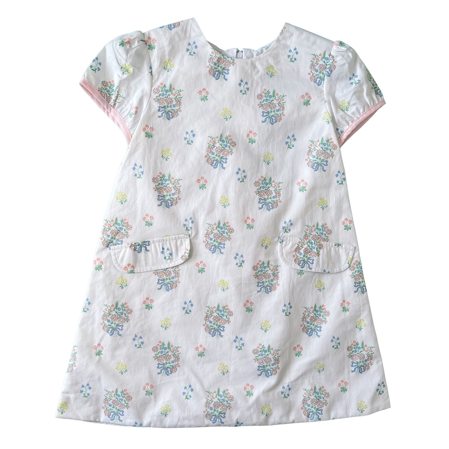 Spring Bouquet Bow Back Dress