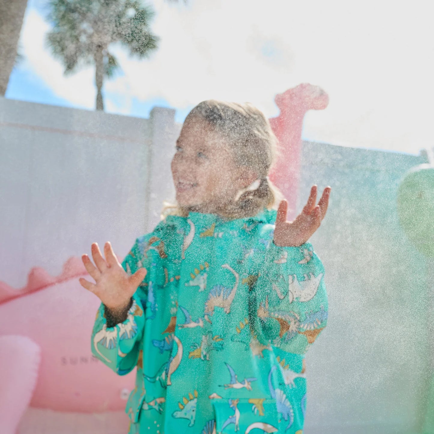 Dino Color Changing Raincoat