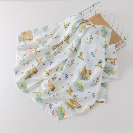 Bayou Birthday Organic Blanket