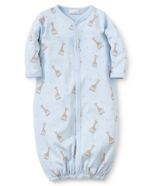 Blue Sophie Girafe Conv Gown & Hat
