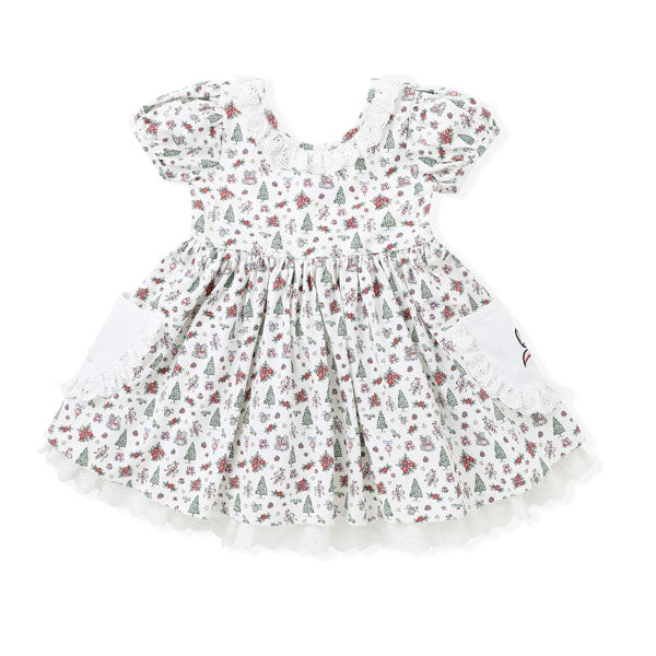 Tree Eyelet Pocket Dress