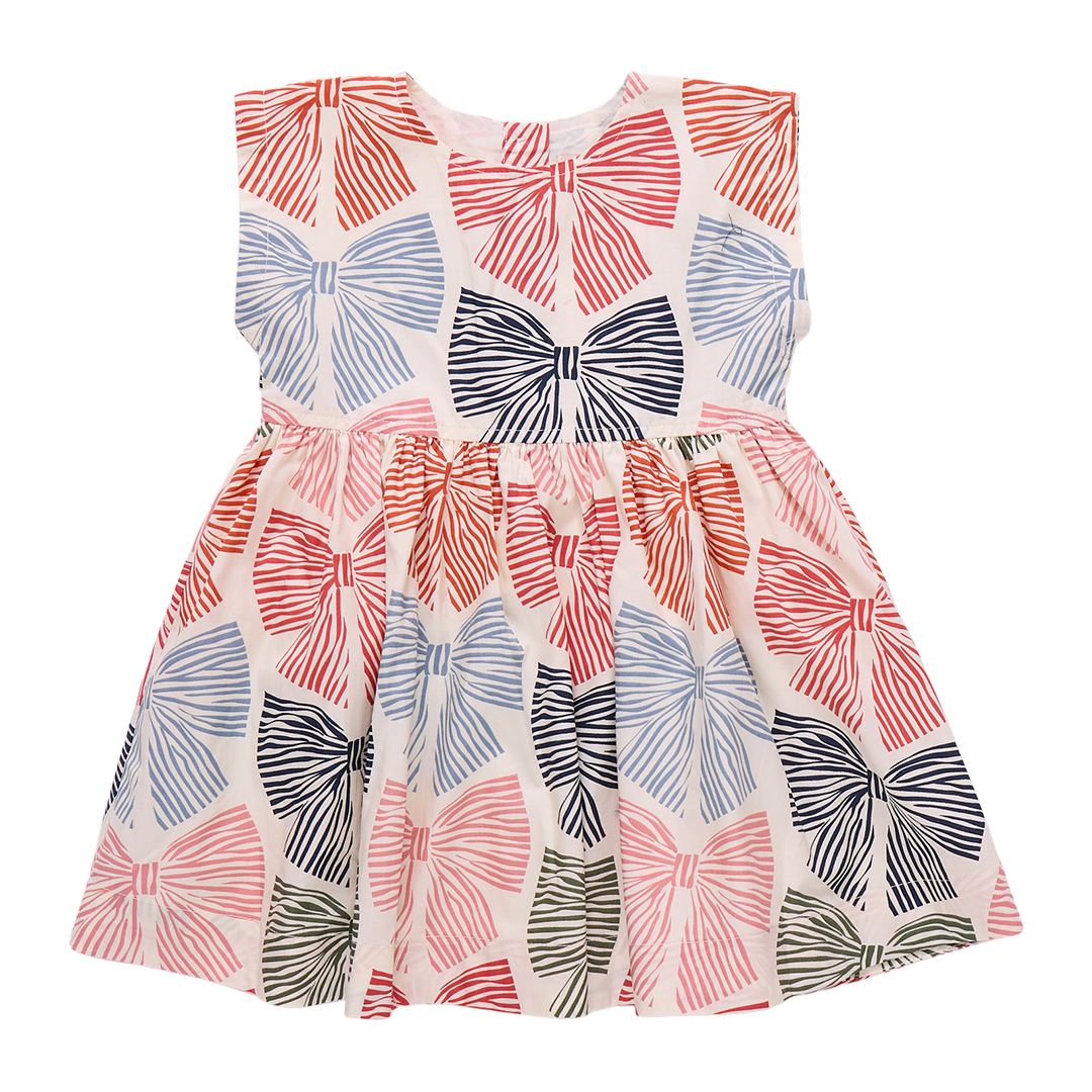 Striped Bows Adaline Dress