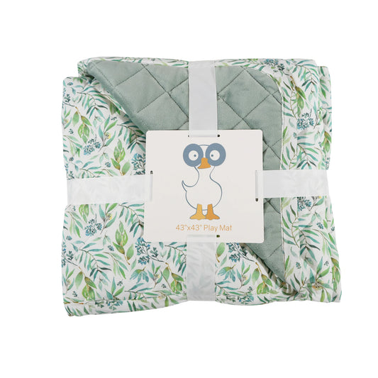 Basil Sage Quilted Play Mat