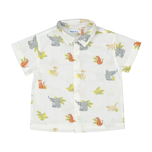 Animal Button Shirt