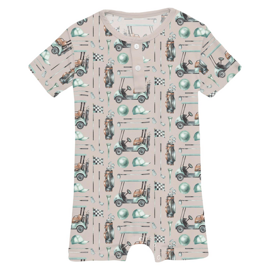 Latte Golf Henley Romper