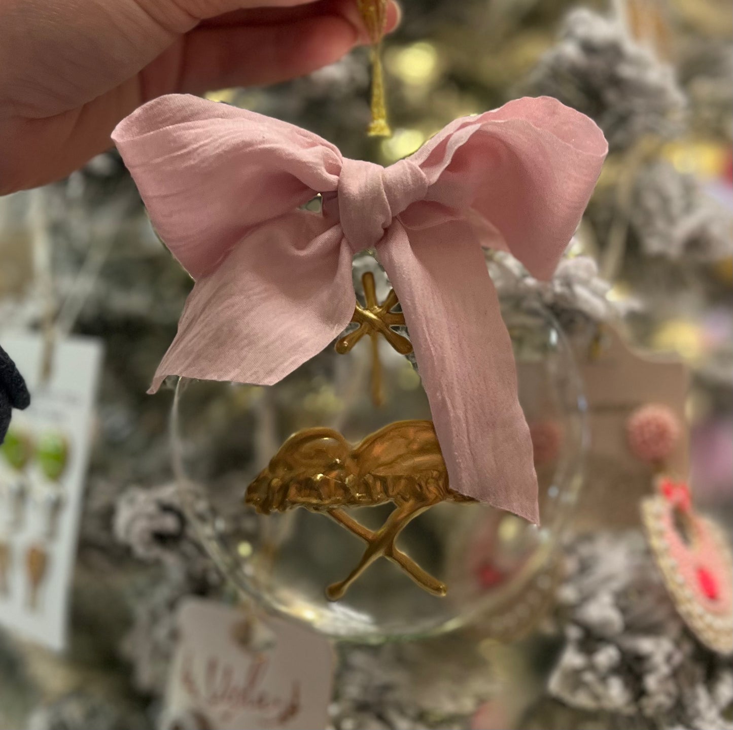 Nativity Scene Handmade Ornament