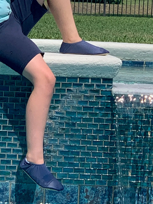 Navy Blue Palm Beachies