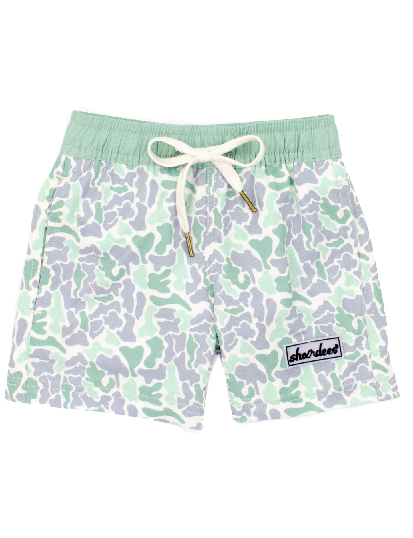 Sage Camo Swim Shordee