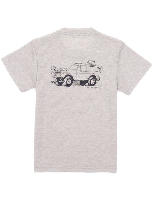 Ice Gray Portland Pocket T