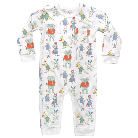 Autumn Animal Club Romper