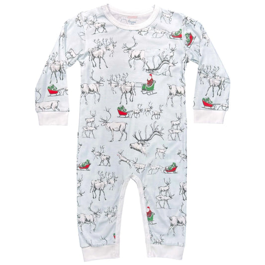 Reindeer LS Romper