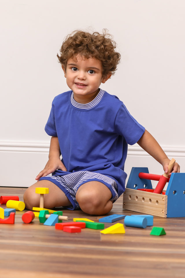 Lucas Royal Blue Tee