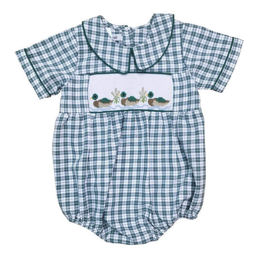 Mallard Smocked Boy Bubble