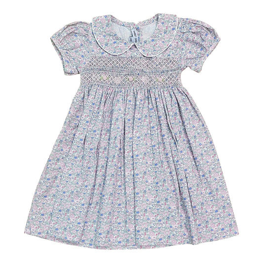 Lily Floral Smock Dress