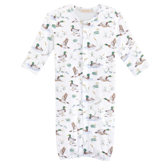 Mallards Duck Conv Gown & Hat