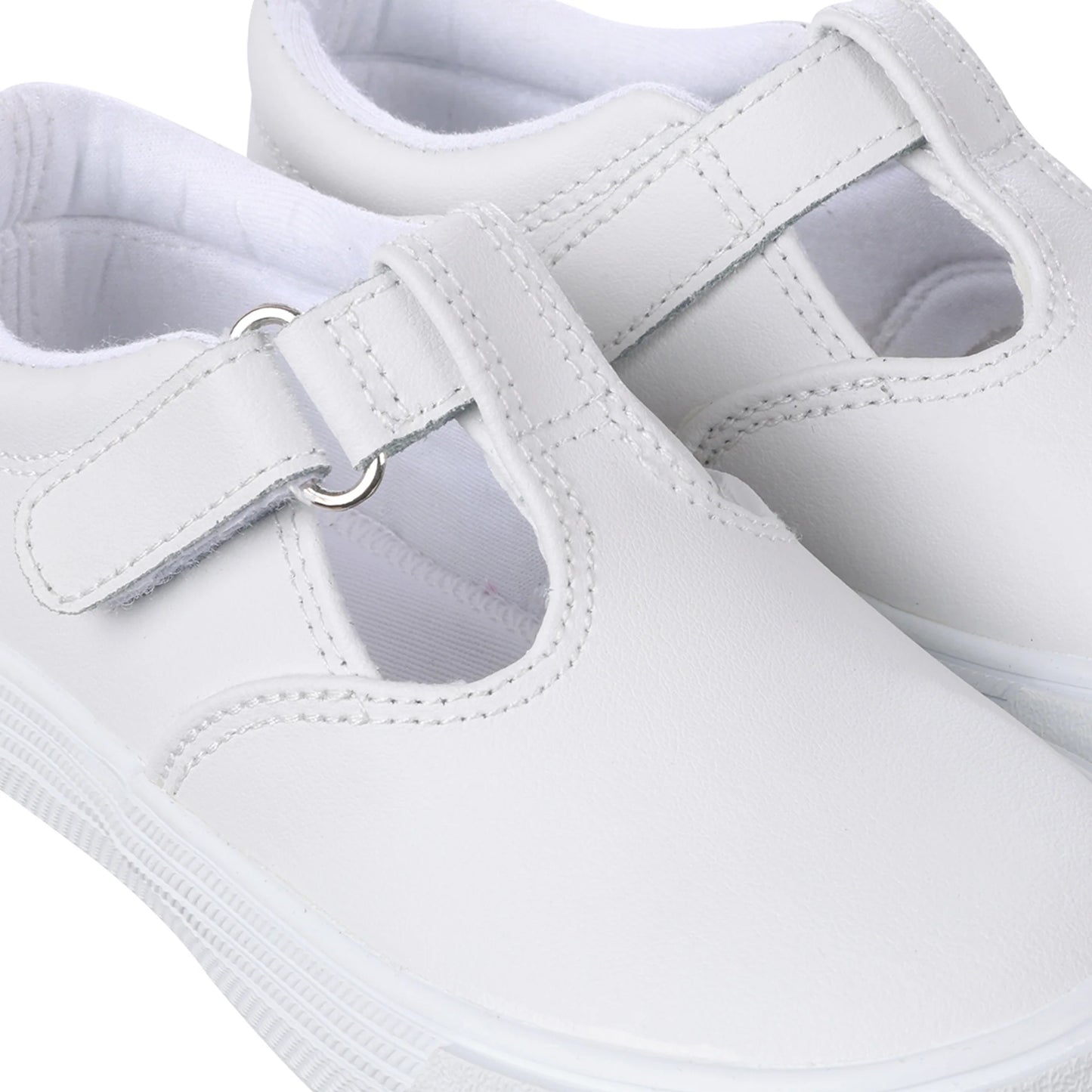 White Khloe Leather MJ