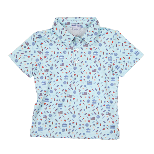 Stars & Stripes Perf Polo