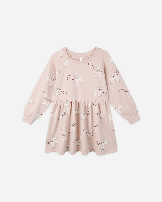 Poodles Raglan Dress