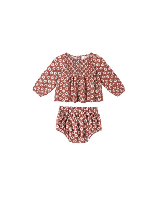 Ruby Sophia Top/Bloomer Set