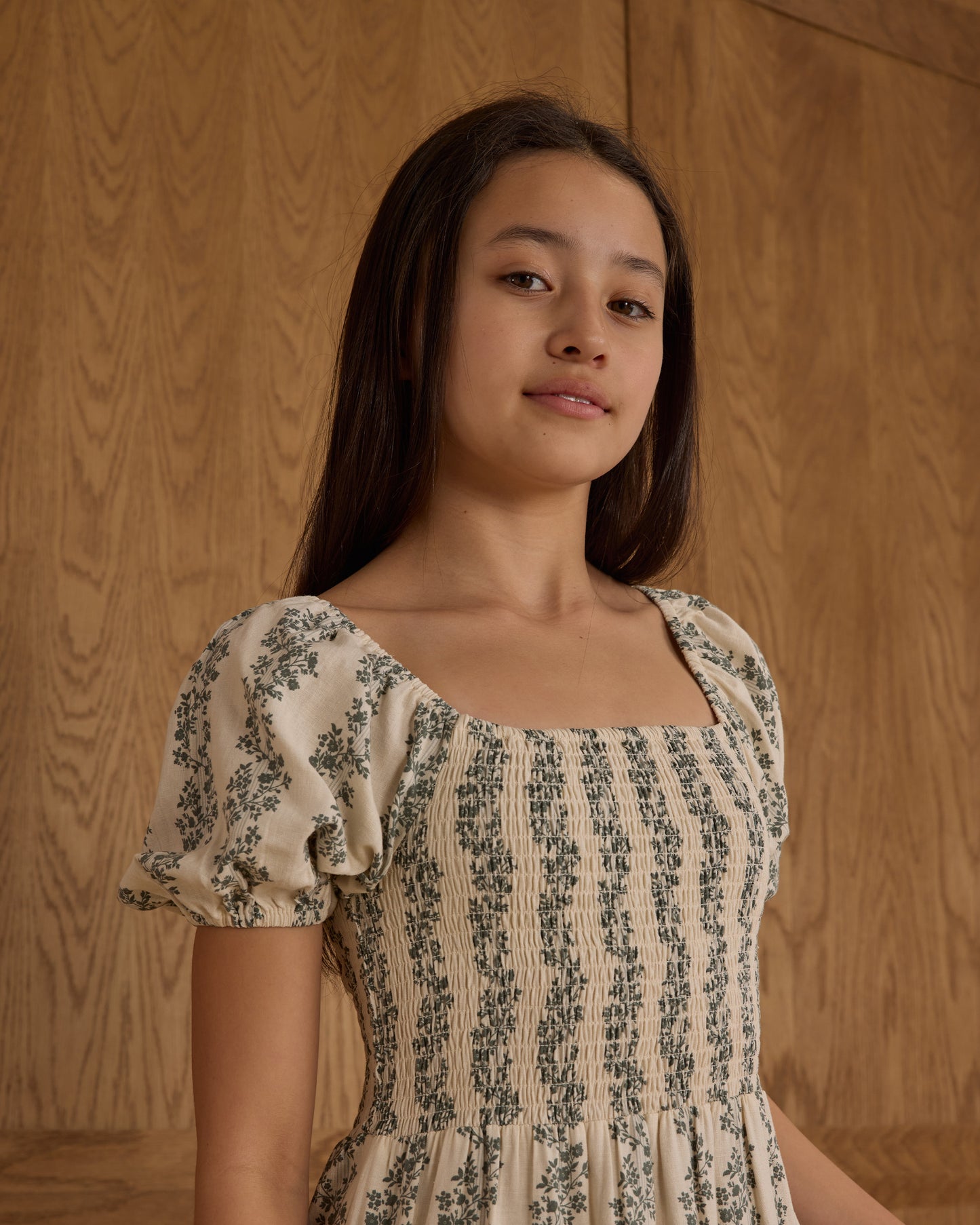 Green Vines Emily Dress