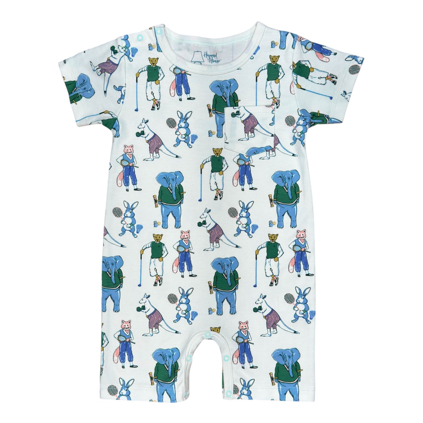 Athletic Animal Club Romper