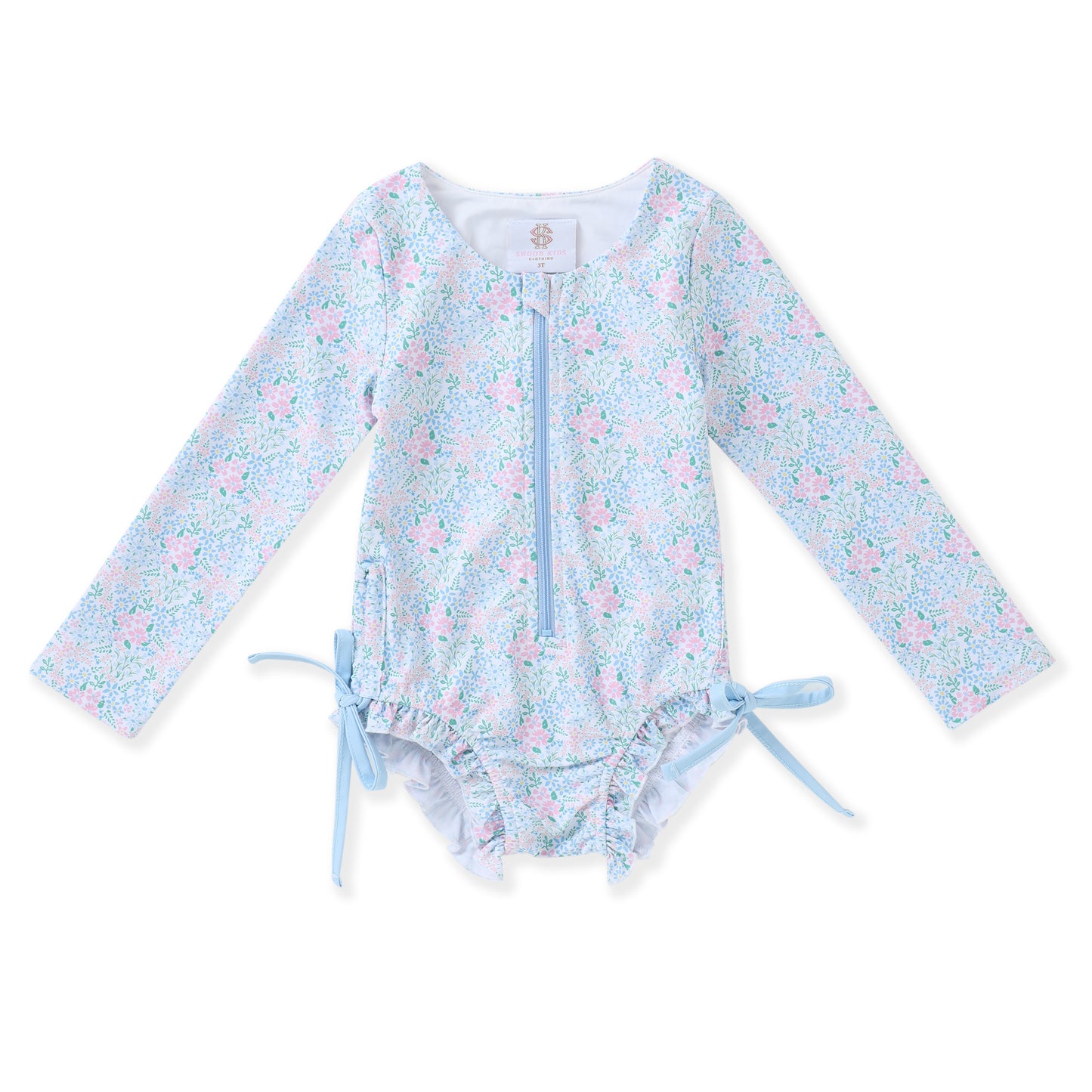Floral LS Rashguard Swim