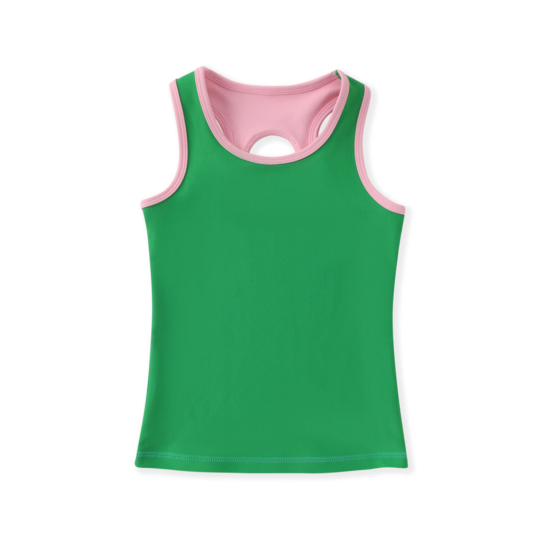 Grn/Pnk Country Club Tank