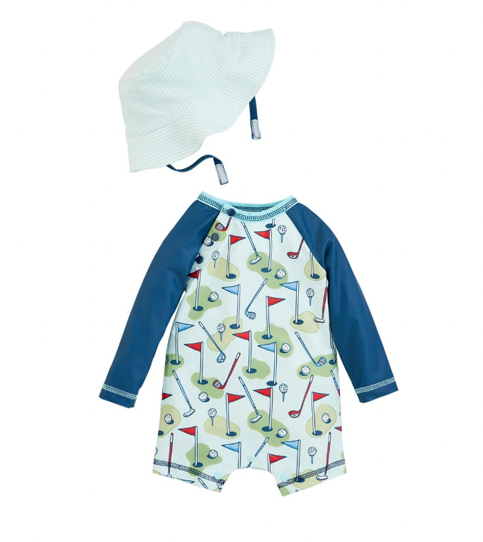 Golf One Piece & Hat Set